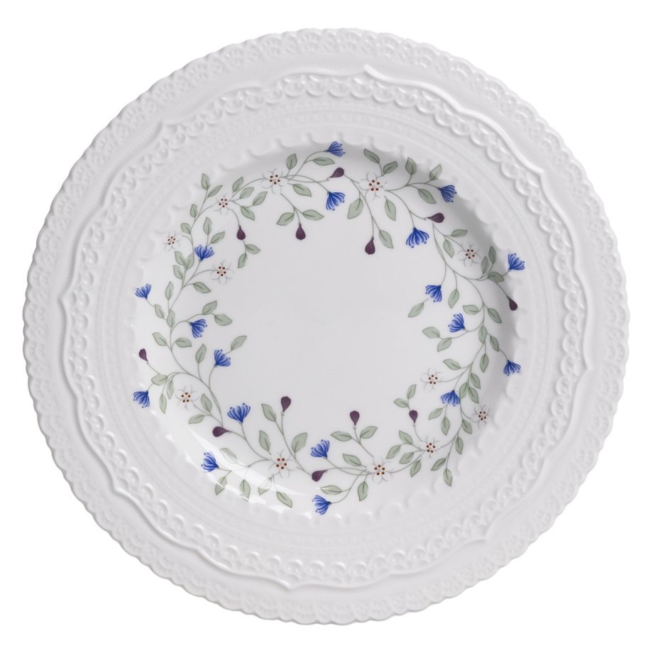 Столовий набір посуду тарілок і чашок 32 предмети на 6 персон Sophie порцеляновий, обідній столовий сервіз тарілок YY78-5A