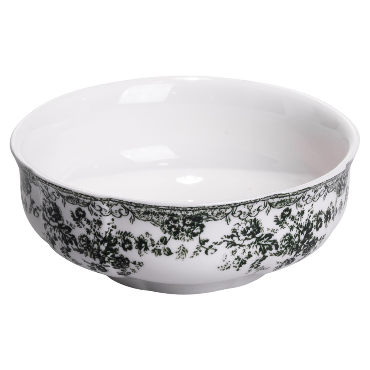 Столовий набір посуду 32 предмети на 6 осіб Vintage Elegant порцеляновий Чорний YY78-7A