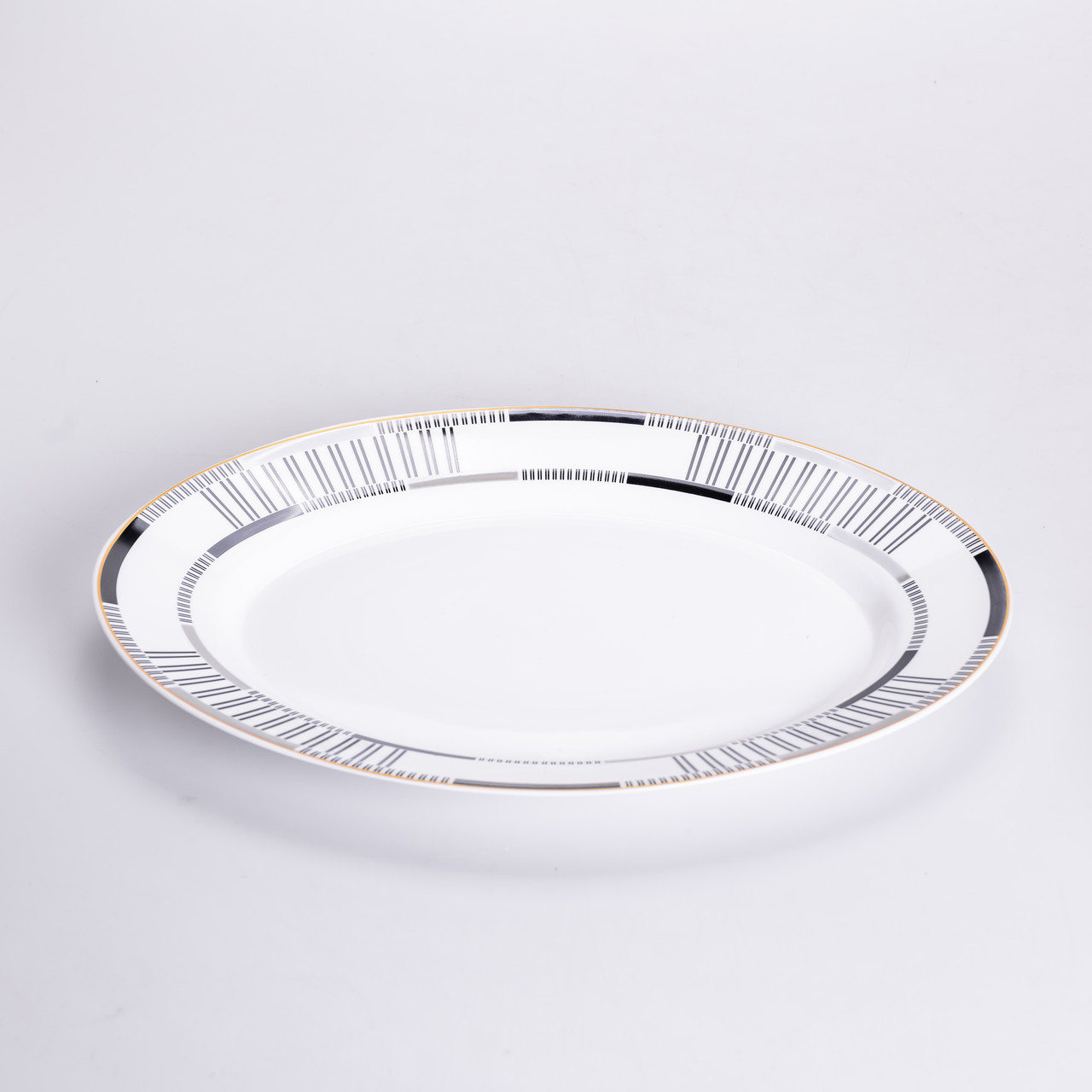 Столовий сервіз з порцеляни Geometry на 6 осіб 32 предмети HP-HK-6