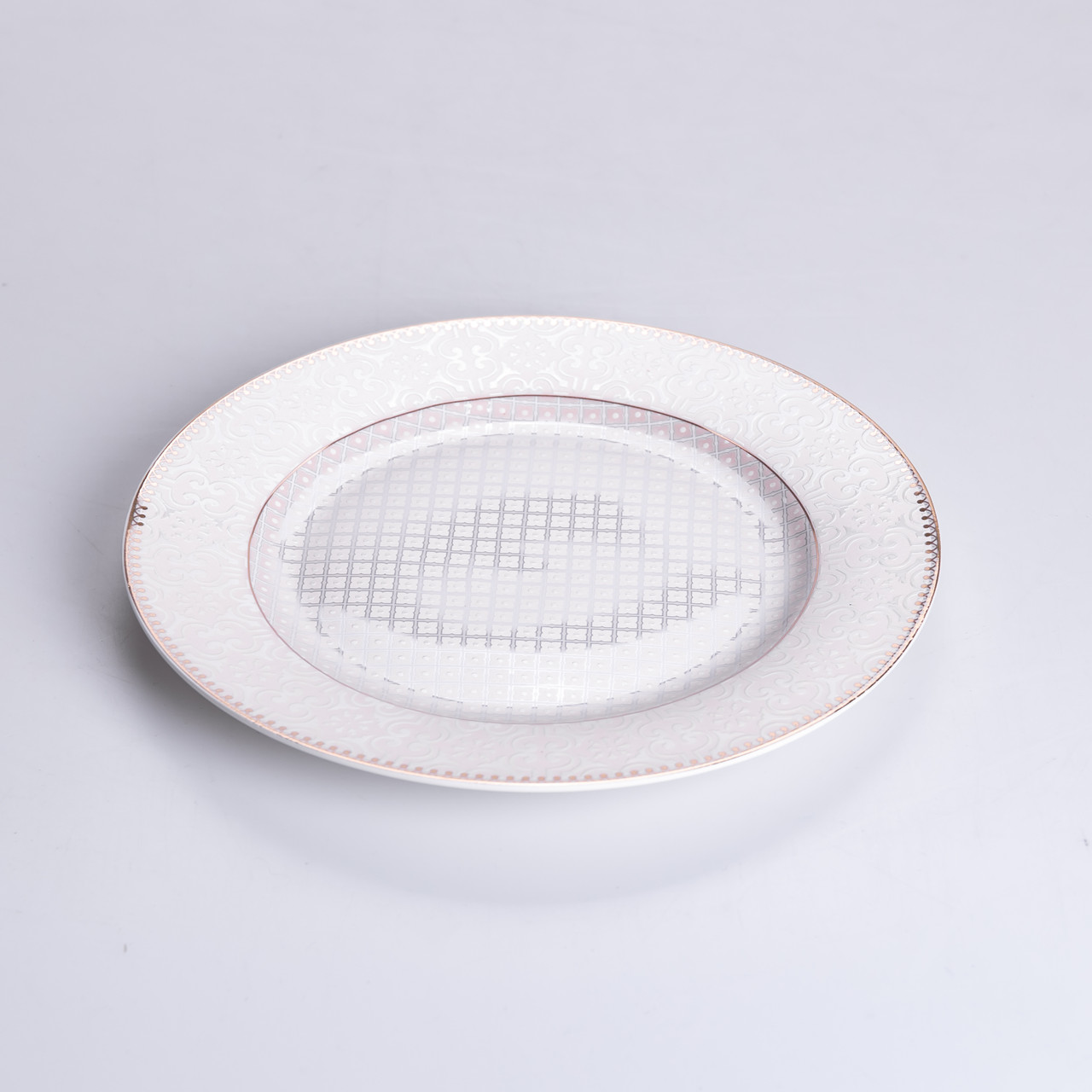 Столовий сервіз з порцеляни Lora на 6 осіб 24 предмети HP-HK-4