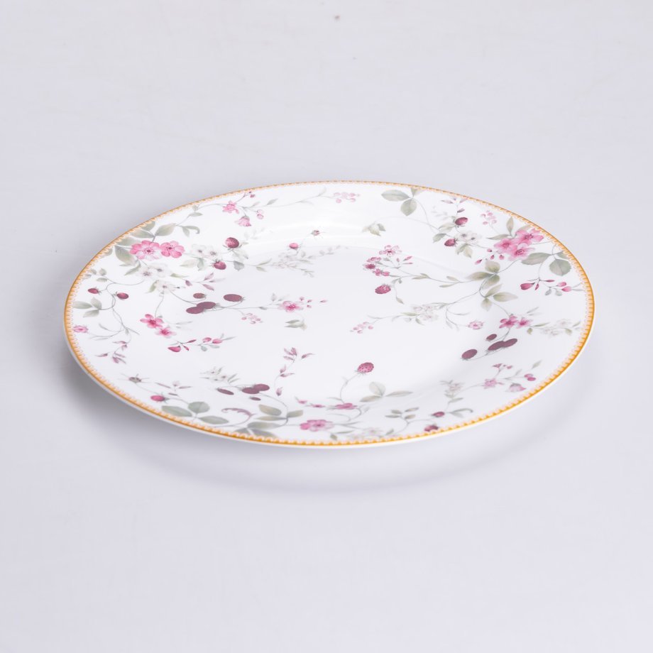 Столовий сервіз з порцеляни Strawberry на 6 осіб 32 предмети HP-HK-8