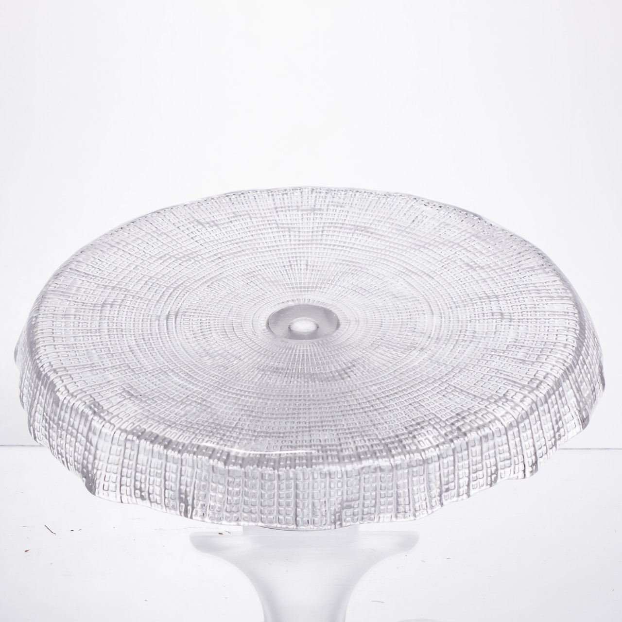 Тортівниця скляна на ніжці прозора Yiwu 64486-54