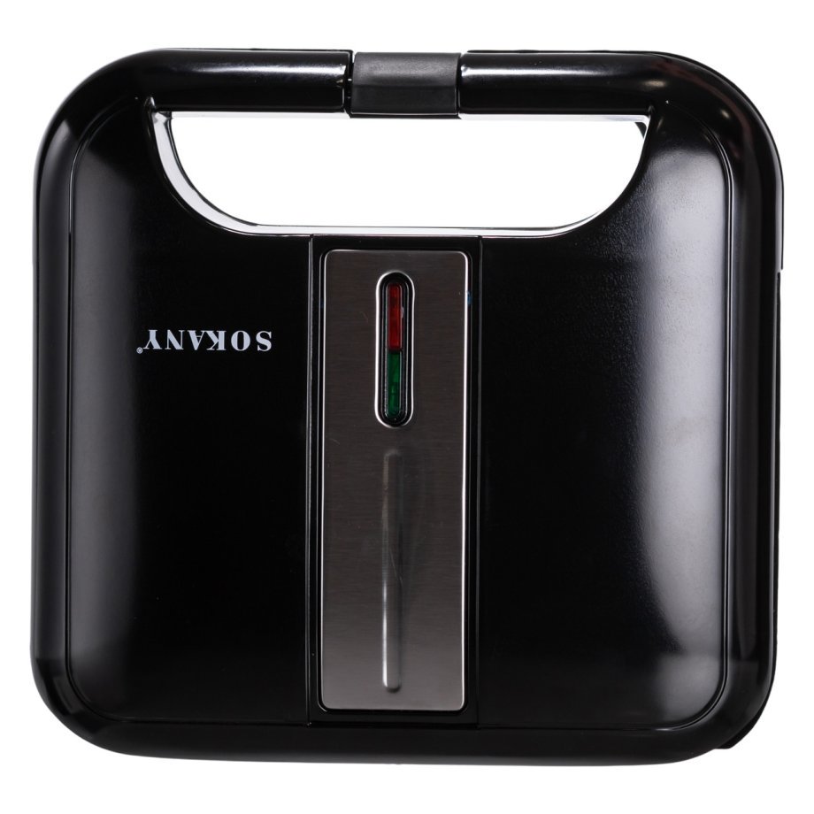 Вафельниця з антипригарним покриттям, швидким нагріванням і квадратною формою вафель 750 Вт Sokany SK-08070