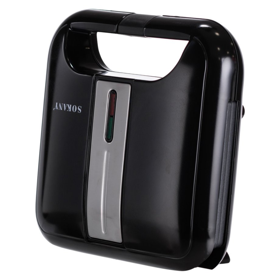 Вафельниця з антипригарним покриттям, швидким нагріванням і квадратною формою вафель 750 Вт Sokany SK-08070