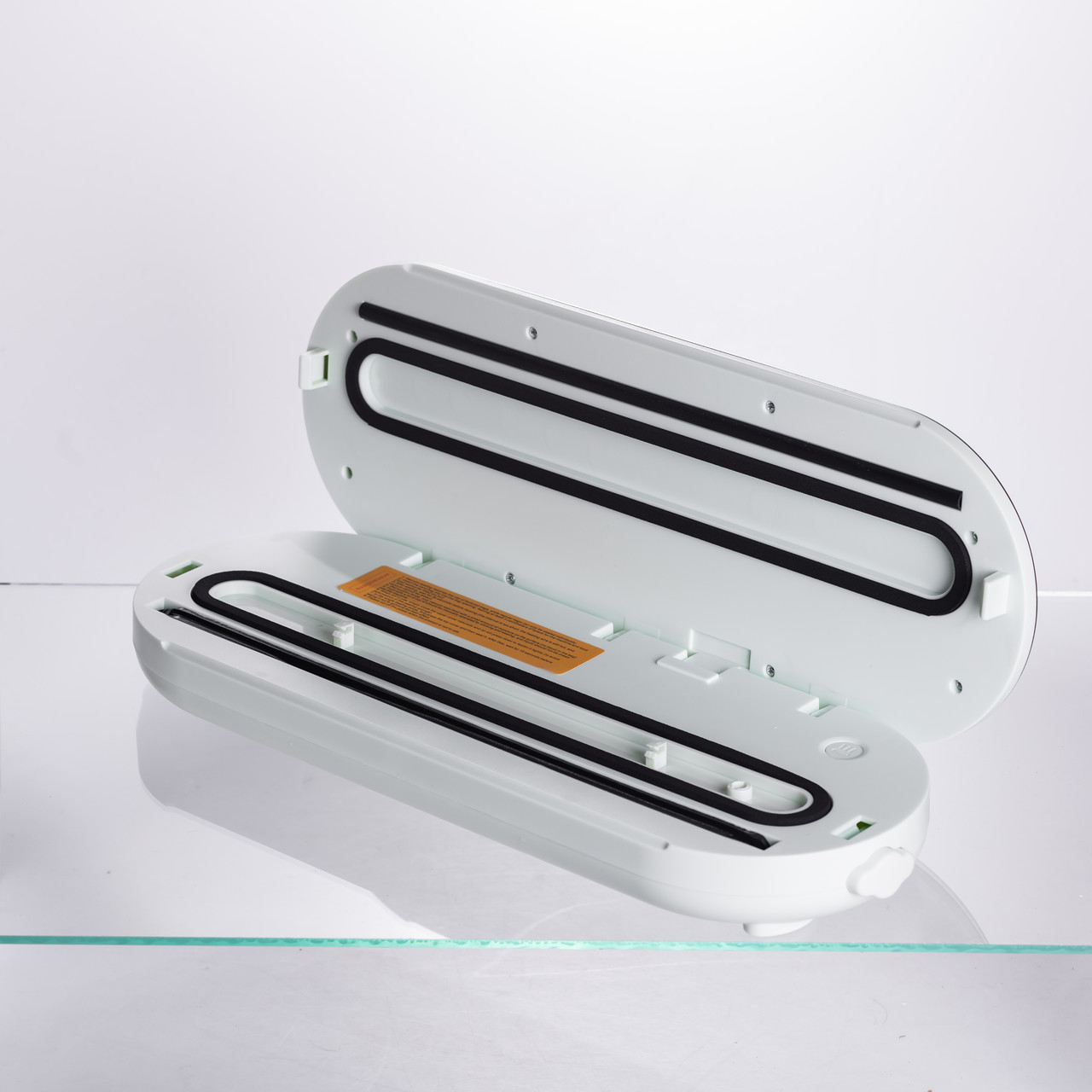 Вакууматор побутовий для сухих та вологих продуктів 90 Вт сенсорний вакуумний пакувальник + 10 пакетів HP-11-16GR