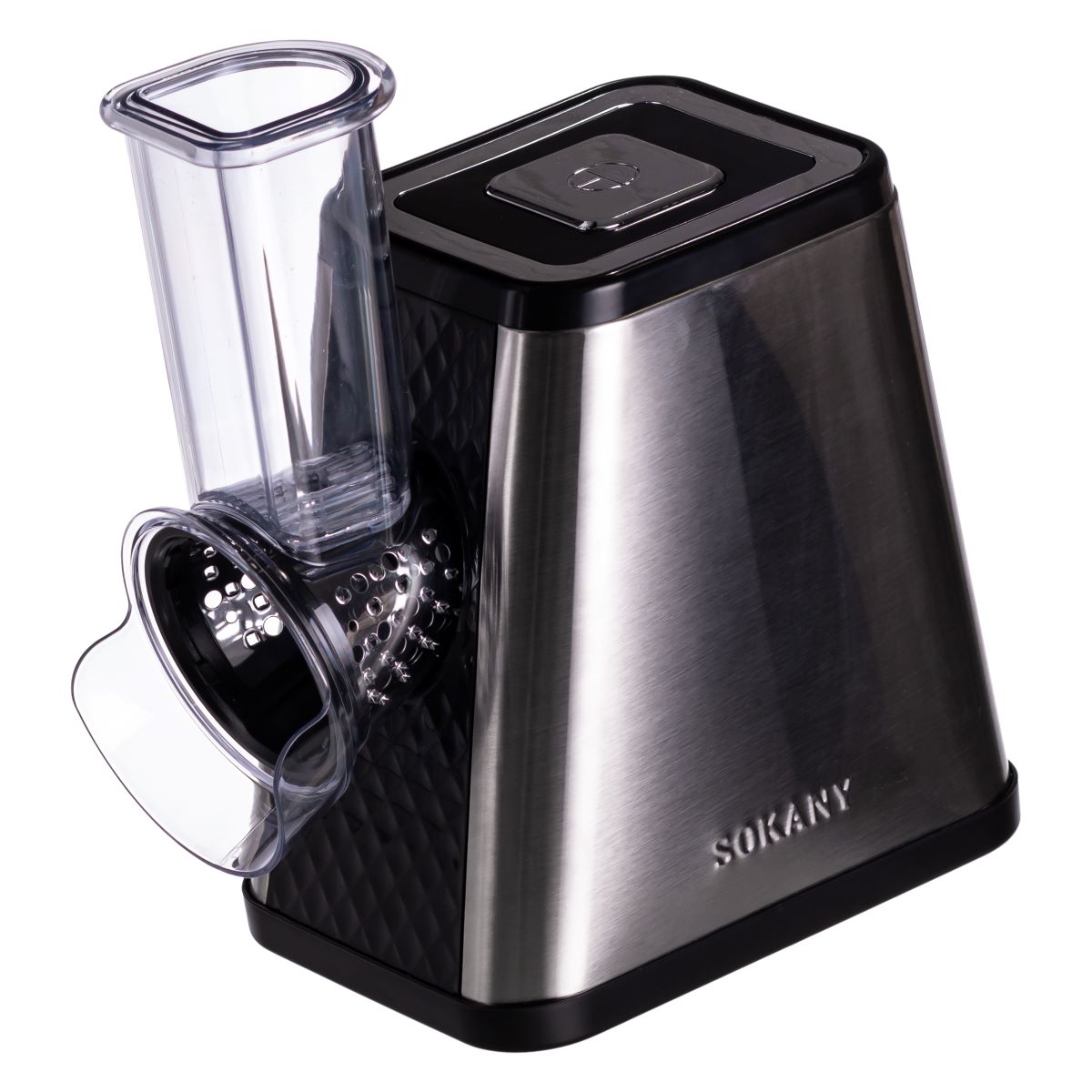 Подрібнювач овочів 5в1 овочерізка 800 Вт з 5 насадками з нержавіючої сталі Sokany SK-06029