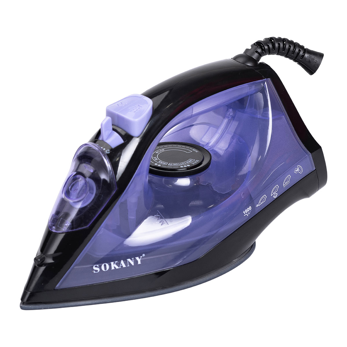Ручна парова праска 1600 Вт з керамічним покриттям для одягу SK-11004