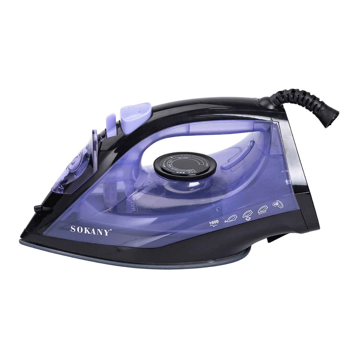 Ручна парова праска 1600 Вт з керамічним покриттям для одягу SK-11004