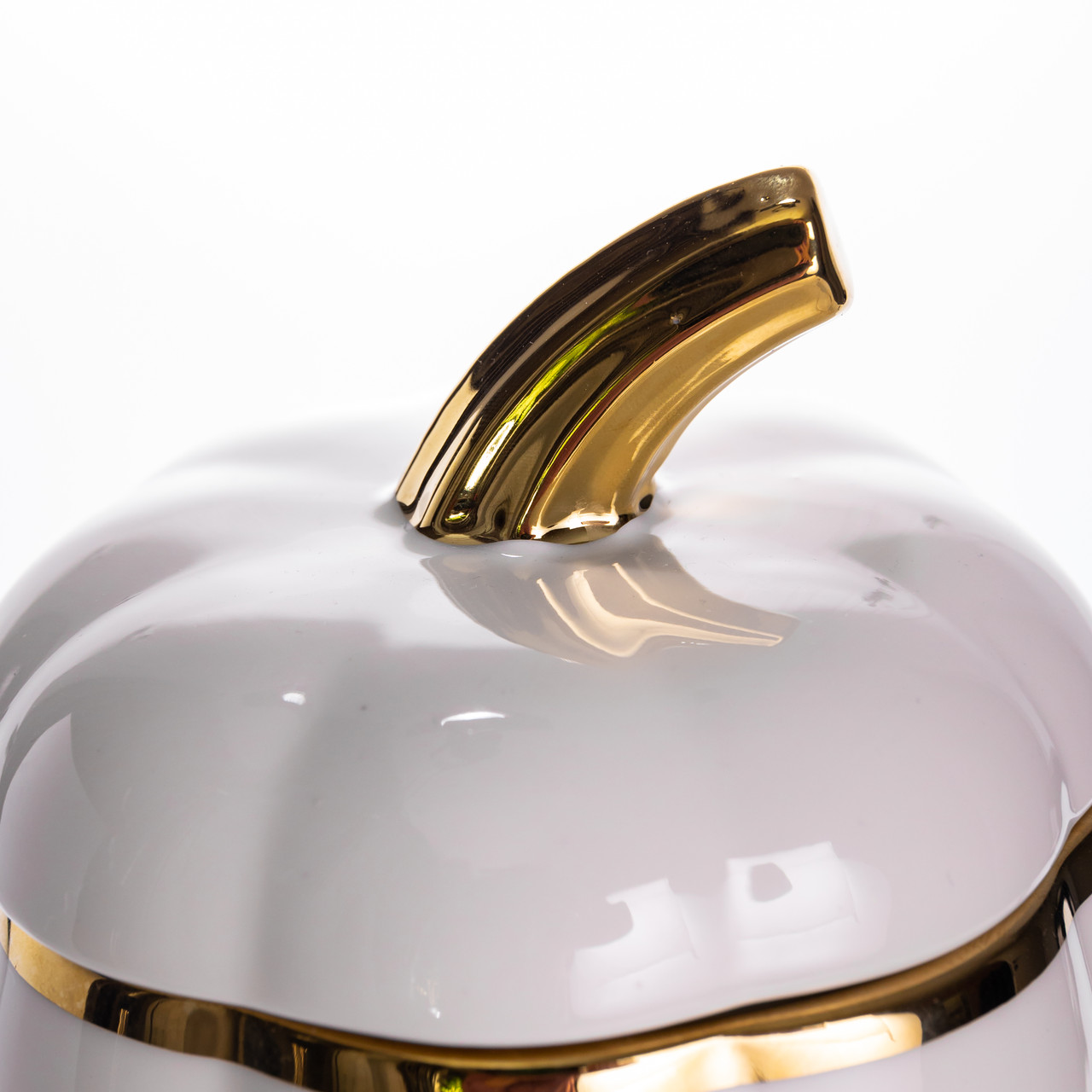 Банка для зберігання Гарбуз порцелянова 2 л з кришкою HP-26-4