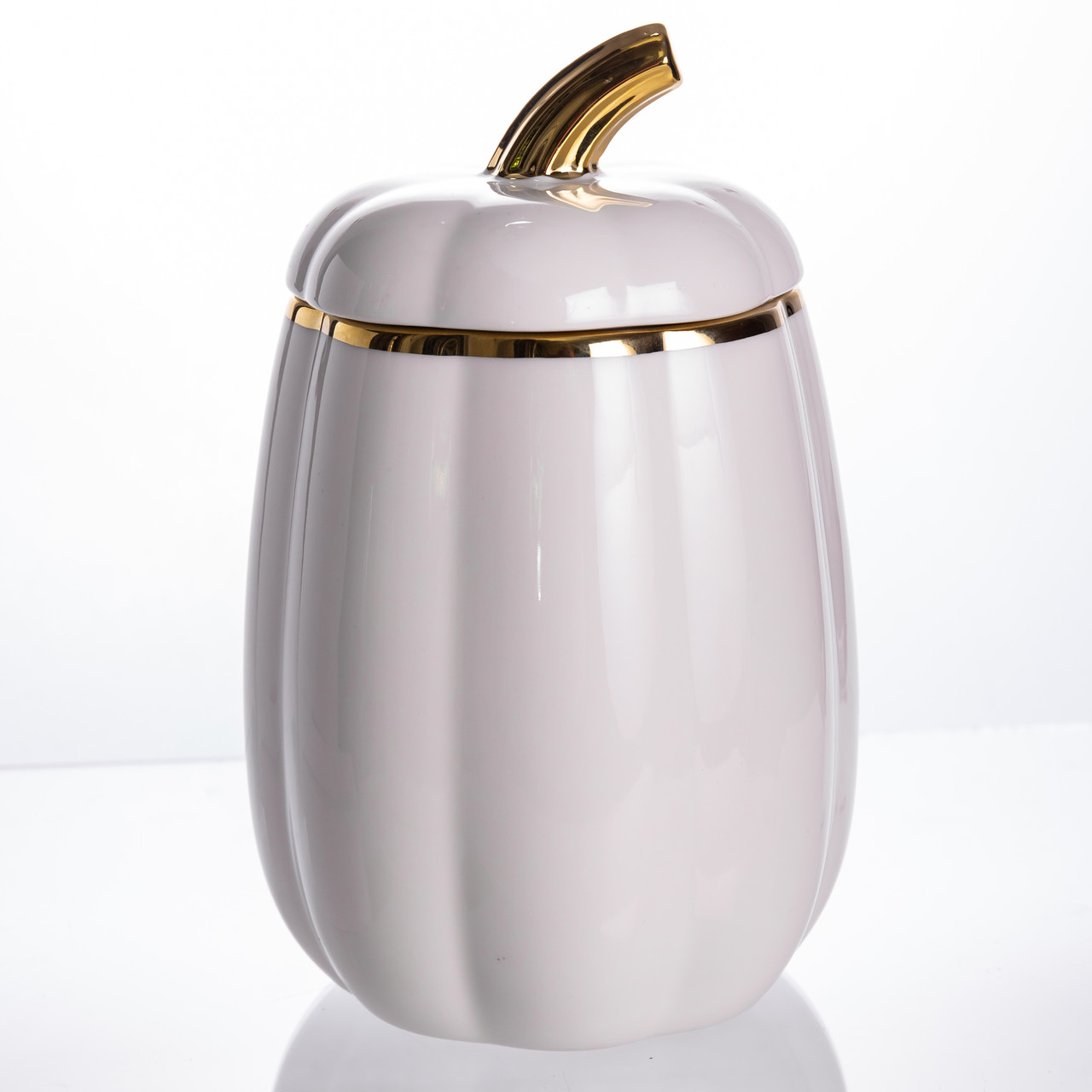 Банка для зберігання Гарбуз порцелянова 2 л з кришкою HP-26-4