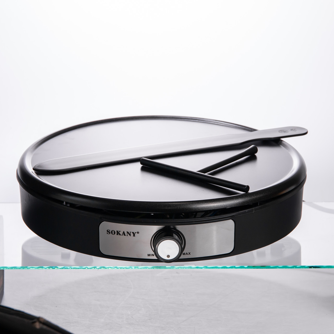 Млинниця електрична Sokany SK-08131 електромлинниця Ø37 см