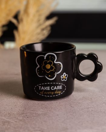 Чашка для чаю та кави порцелянова 420 (мл) гарна оригінальна кружка на подарунок FM-14C