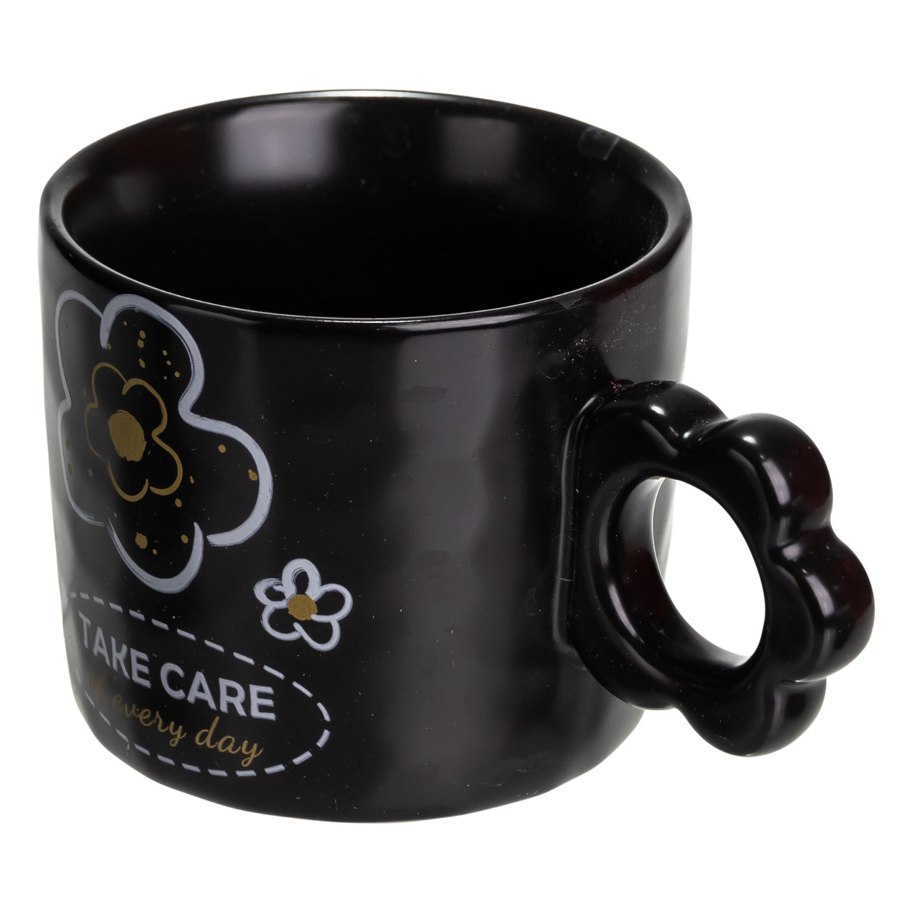 Чашка для чаю та кави порцелянова 420 (мл) гарна оригінальна кружка на подарунок FM-14C