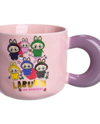Чашка порцелянова Labubu Sweet Memories 400 (мл) подарункова кружка прикольна чашка для дітей на подарунок FM-22A