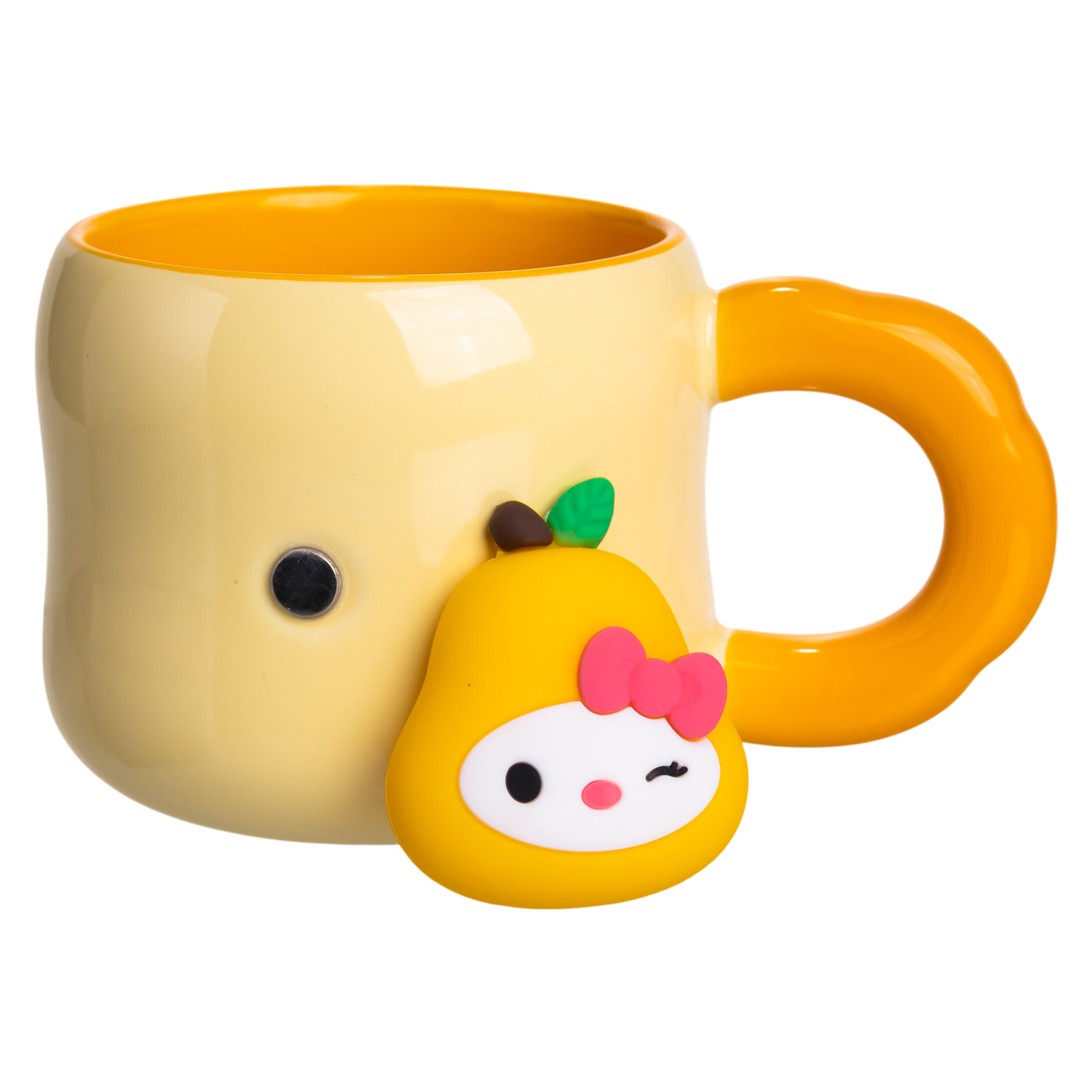 Кубок порцелянова з магнітом Sanrio 400 (мл) подарункова кружка прикольна чашка для дітей на подарунок Бежевий FM-37A