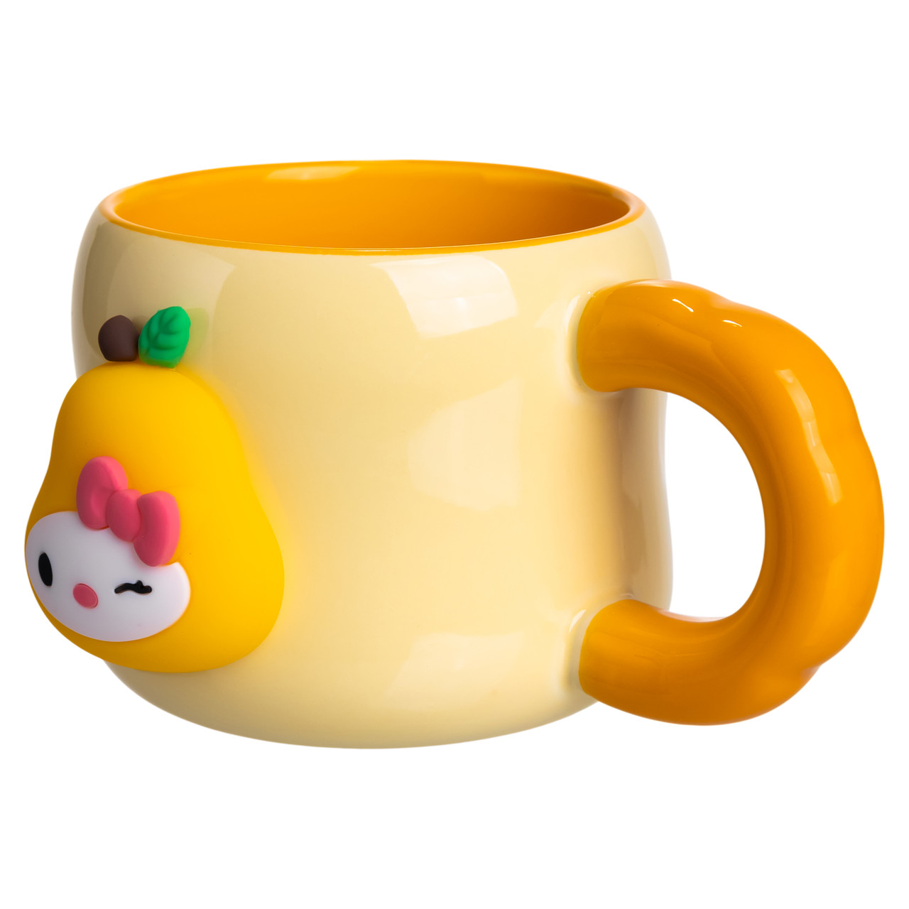 Кубок порцелянова з магнітом Sanrio 400 (мл) подарункова кружка прикольна чашка для дітей на подарунок Бежевий FM-37A