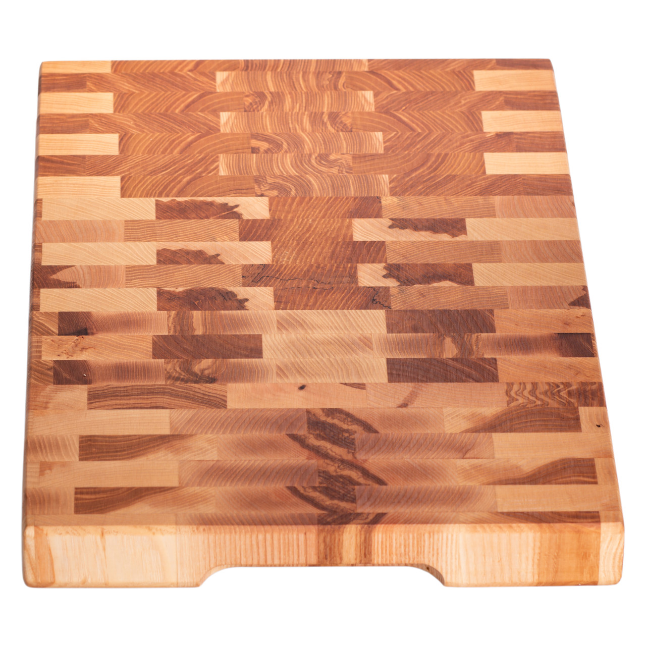 Дошка для нарізання обробна 45×30 см Доміно з ясена Lugi C53W300450Y