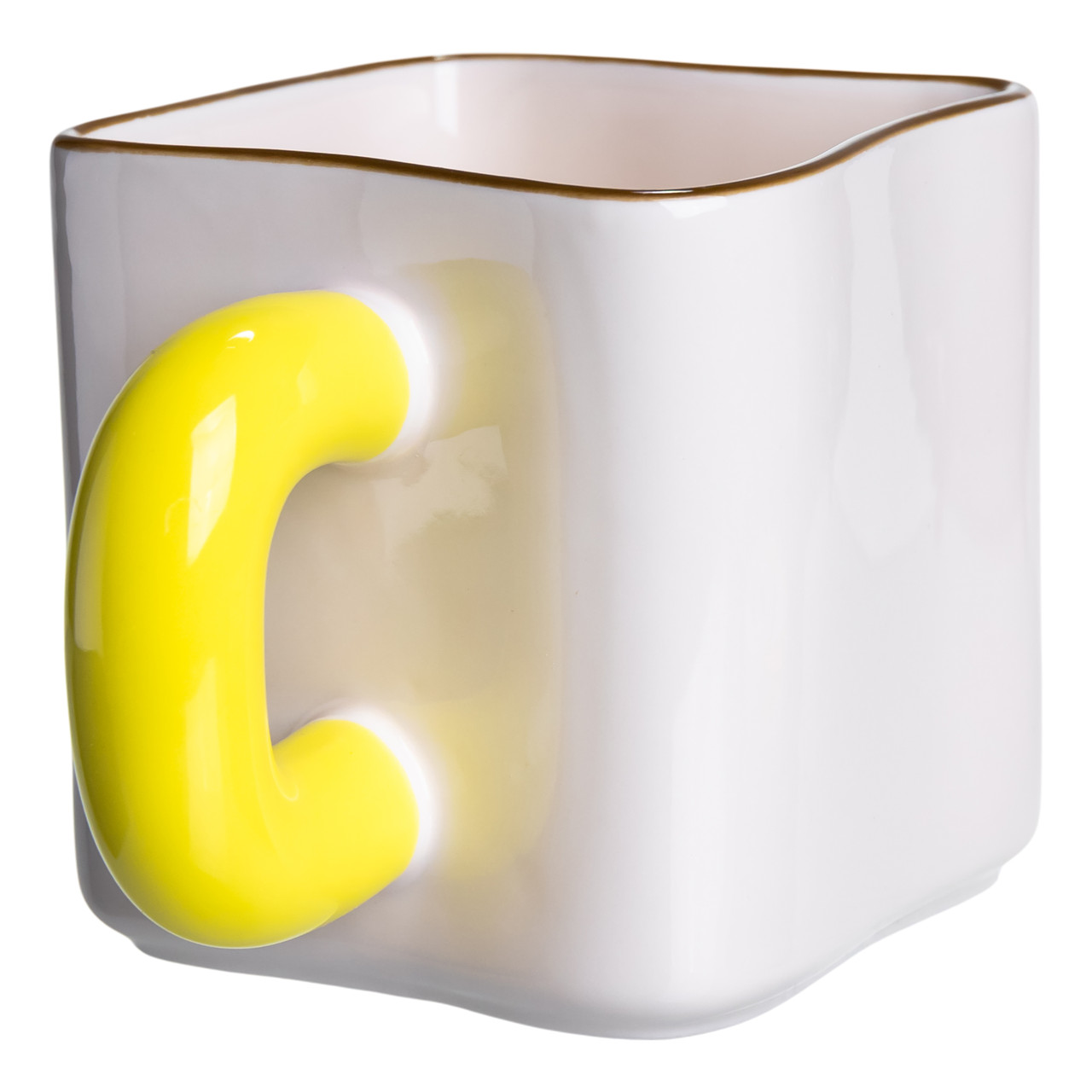 Порцелянова чашка "Губка Боб" з магнітним декором 500 мл, Кружка дитяча чашка із порцеляни на подарунок FM-12Y