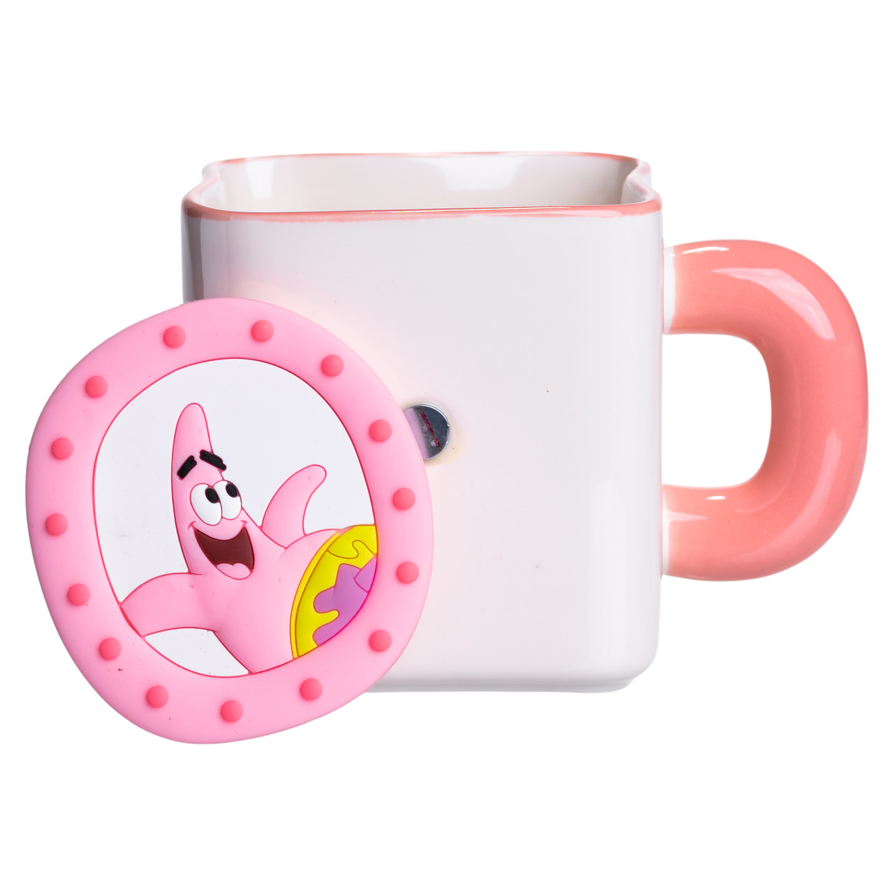 Порцелянова чашка "Патрік " з магнітним декором 500 мл, Кружка дитяча чашка із порцеляни на подарунок FM-12P