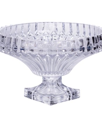 Фруктовниця скляна на ніжці Ø29 (см) Прозора HP-19-139RB