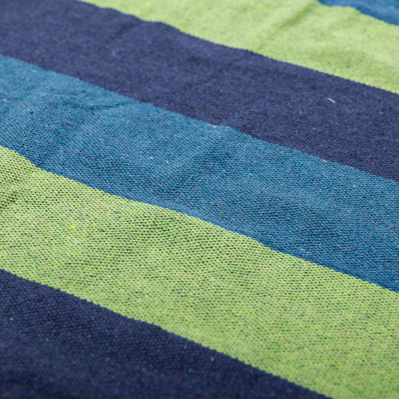 Гамак туристичний підвісний тканинний 174х80 см з планкою Синій SJ-0010-2BL