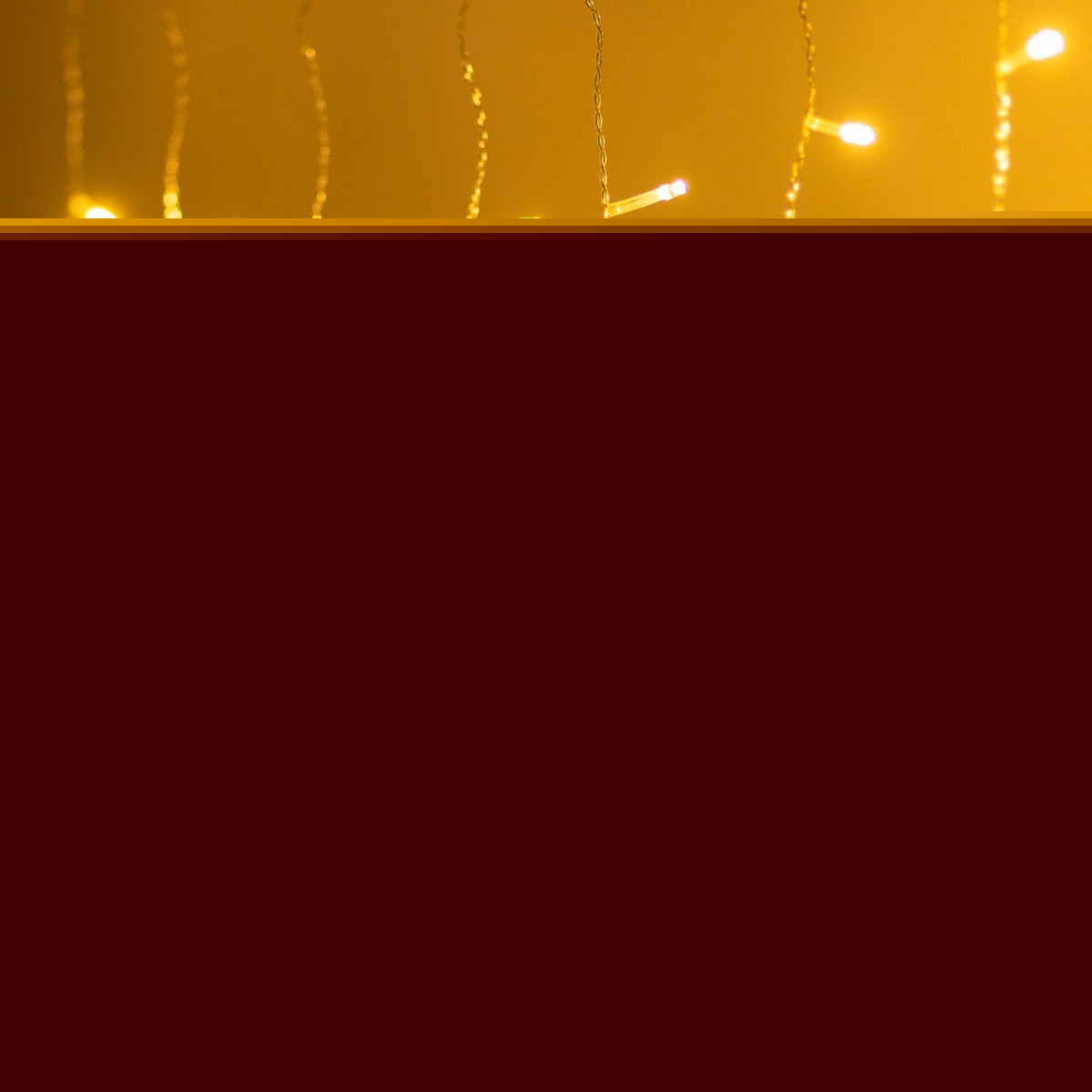 Гірлянда світлодіодна GarlandoPro 270 LED Водоcпад 3х3 м 10 ліній 8 режимів Жовтий 1733052Y