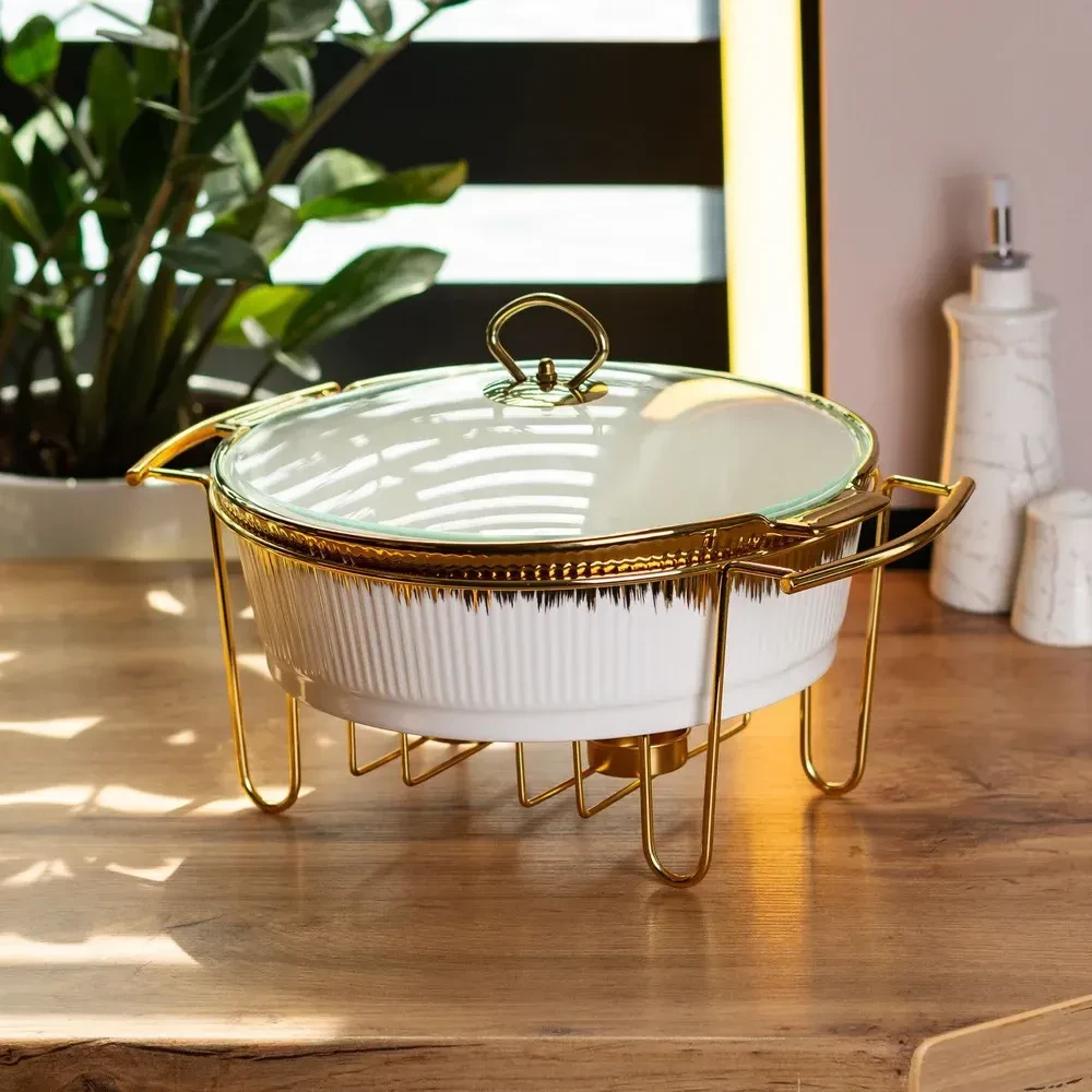 Марміт для супів 2 літри настільний круглий з підігрівом HP1036