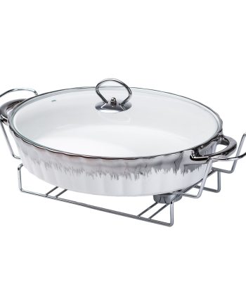 Мармітниця 2 л настільна овальна з кришкою HP1024