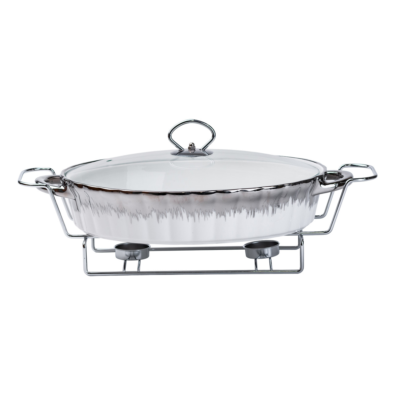 Мармітниця 2 л настільна овальна з кришкою HP1024