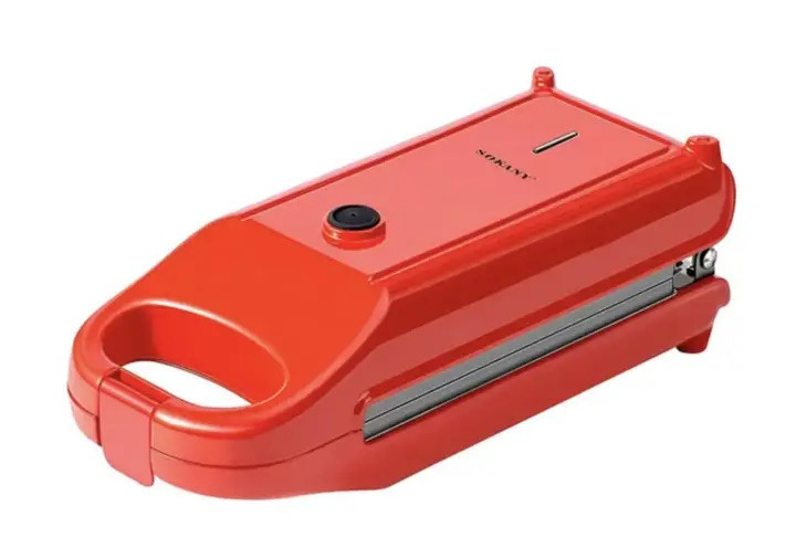 Мультипекар 6 в 1 Sokany SK-BBQ-836 700 Вт антипригарне покриття Червоний