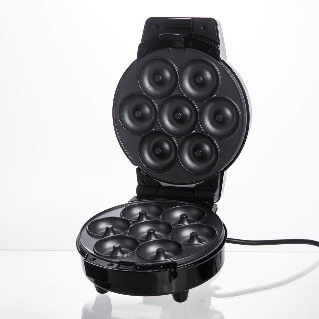 Мультипекар Sokany SK-08105 5 в 1 600 Вт з антипригарними панелями: для вафель, коржів, пончиків, горішків, фігурного печива