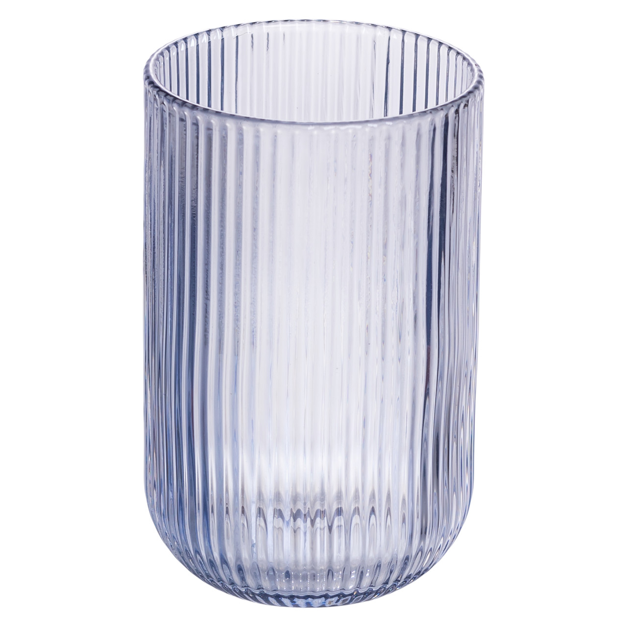 Набір склянок 6 шт скляні склянки 400 мл Блакитний HP7113BL