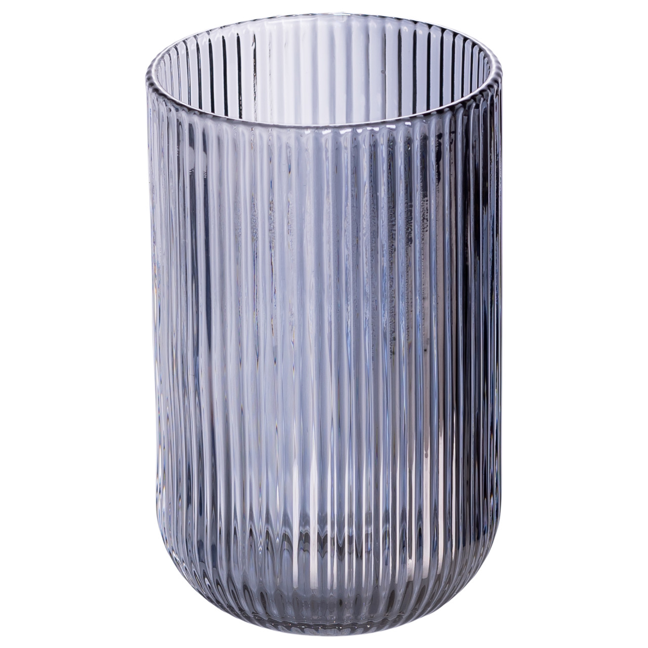 Набір склянок 6 шт скляні склянки 400 (мл) для соку, лимонаду, коктейлів склянки для напоїв Сірий HP7113G