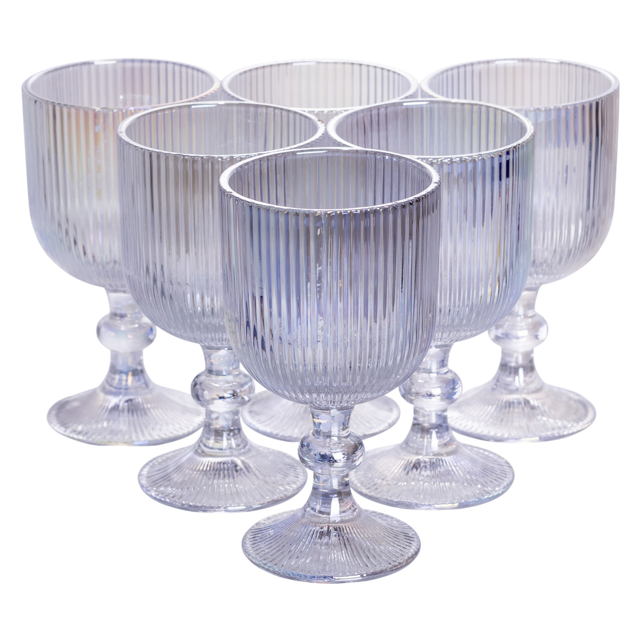 Набір келихів для вина 6 (шт) по келихи під вино 300 (мл) на ніжці келихи винні HP7115RB