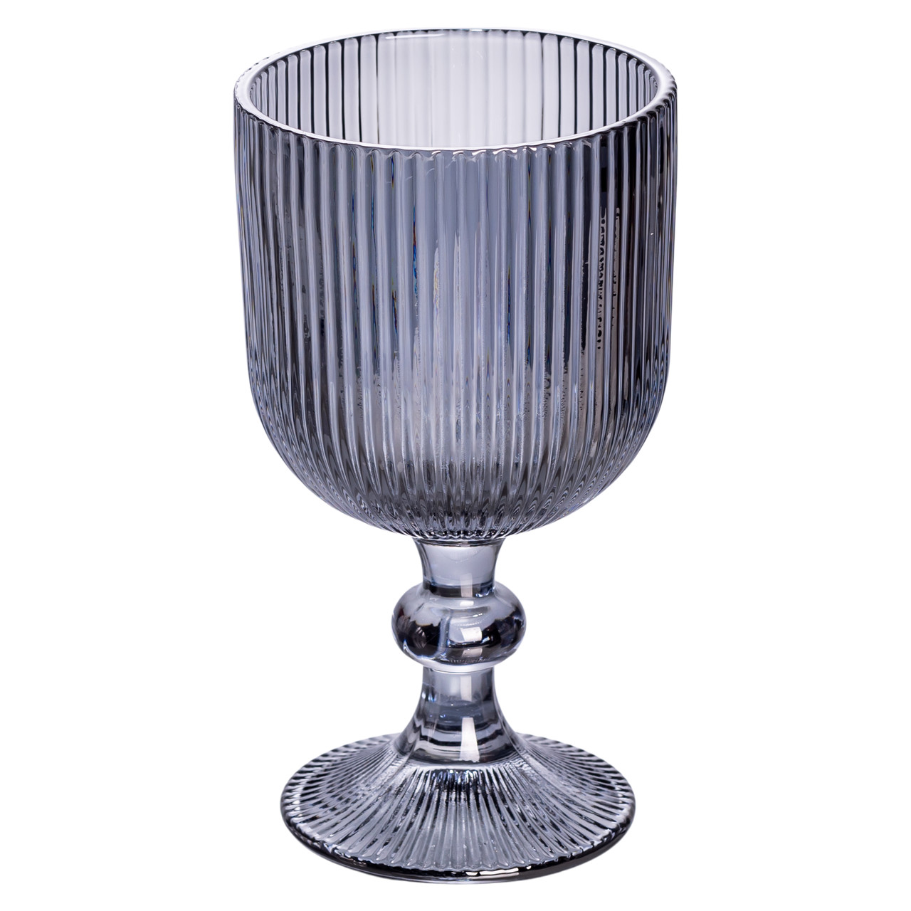 Набір келихів для вина 6 (шт) по келихи під вино 300 (мл) на ніжці келихи винні Сірий HP-19-7115G