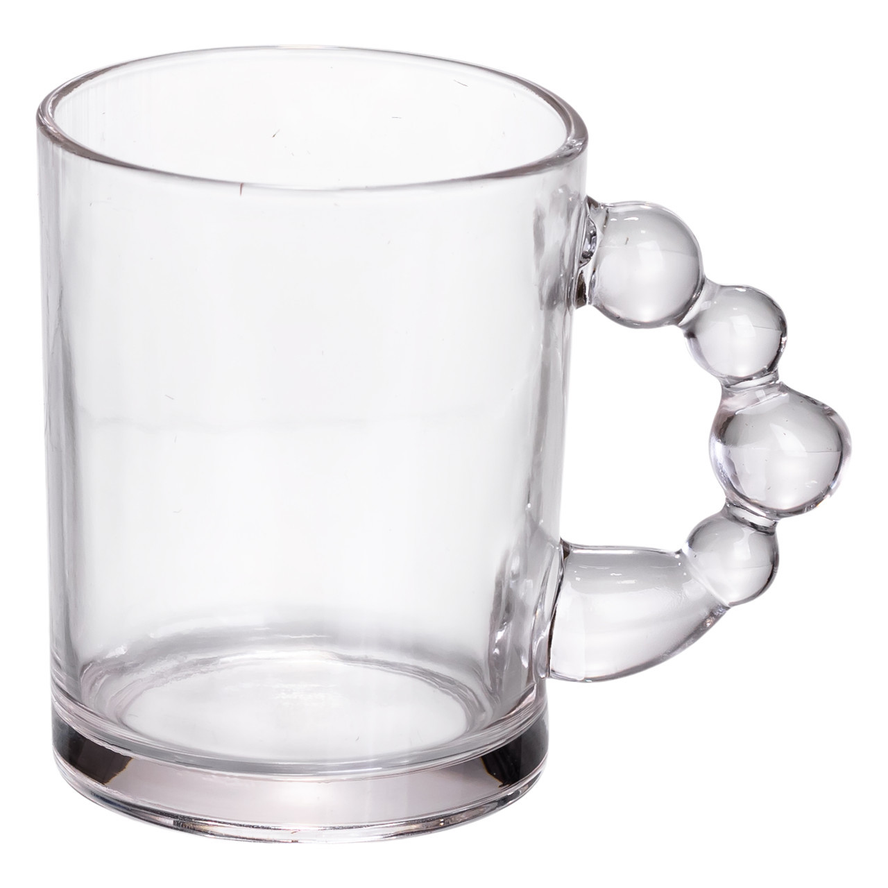 Набір чашок 6 шт для чаю та кави по 350 (мл) кружки скляні Прозорі HP-19-ZD-1