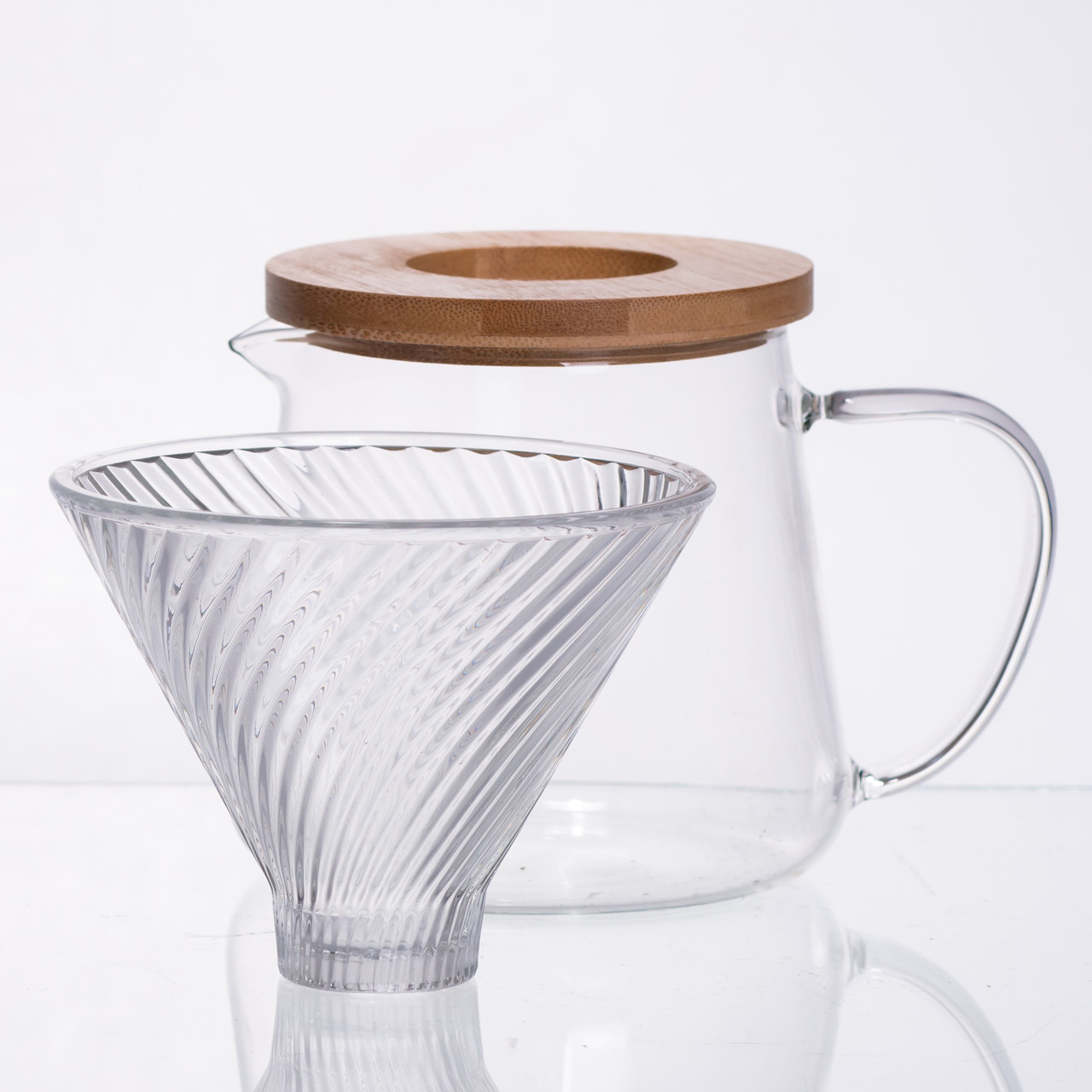 Набір для кави скляний заварник та пуровер 600 мл 64486-29