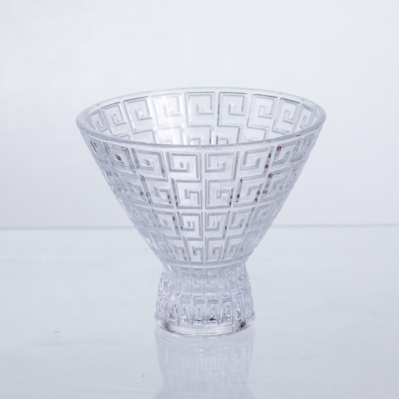 Набір креманок на ніжці 6 шт креманки скляні для десертів, морозива, желе набір 200 мл 64486-22