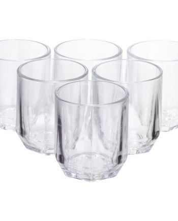 Набір склянок 6 (шт) 250 (мл) для лимонадів, соку, води, коктейлів HP-19-LJB-3