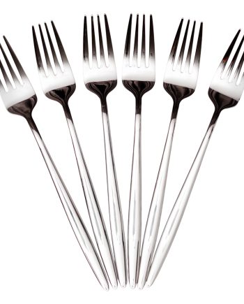 Набір столових виделок 6 штук виделки кухонні з нержавіючої сталі 21 (см) Срібло HP-8-28