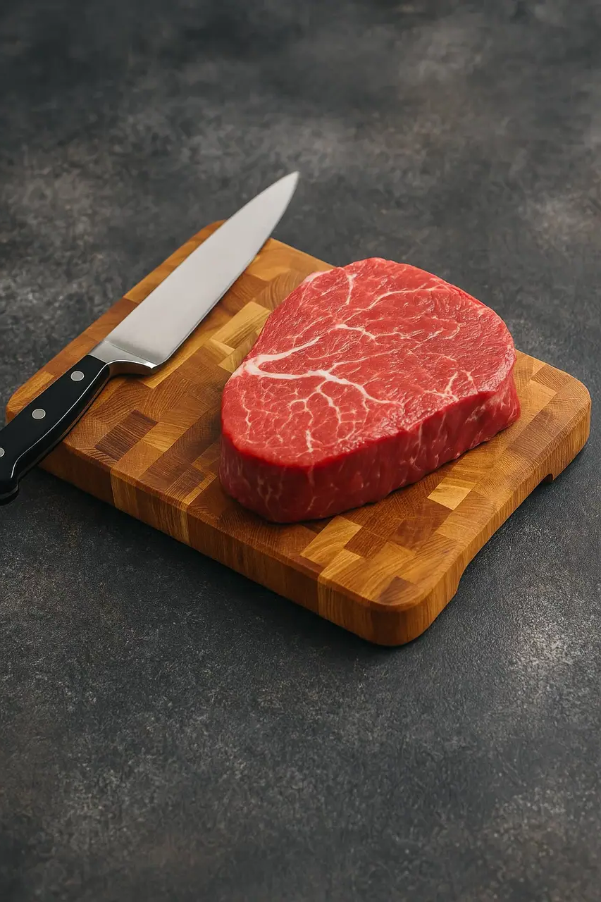 Обробна дошка з дуба 35×25 см Доміно, дерев’яна кухонна дошка для нарізання та сервірування страв C51W250350D