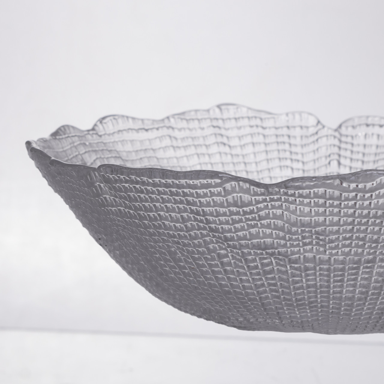 Салатниця велика скляна прозора 2 літри кругла 64486-48