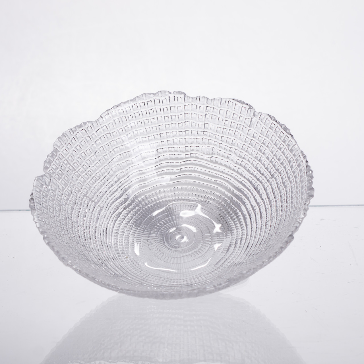 Салатниця маленька скляна прозора 350 мл кругла 64486-50