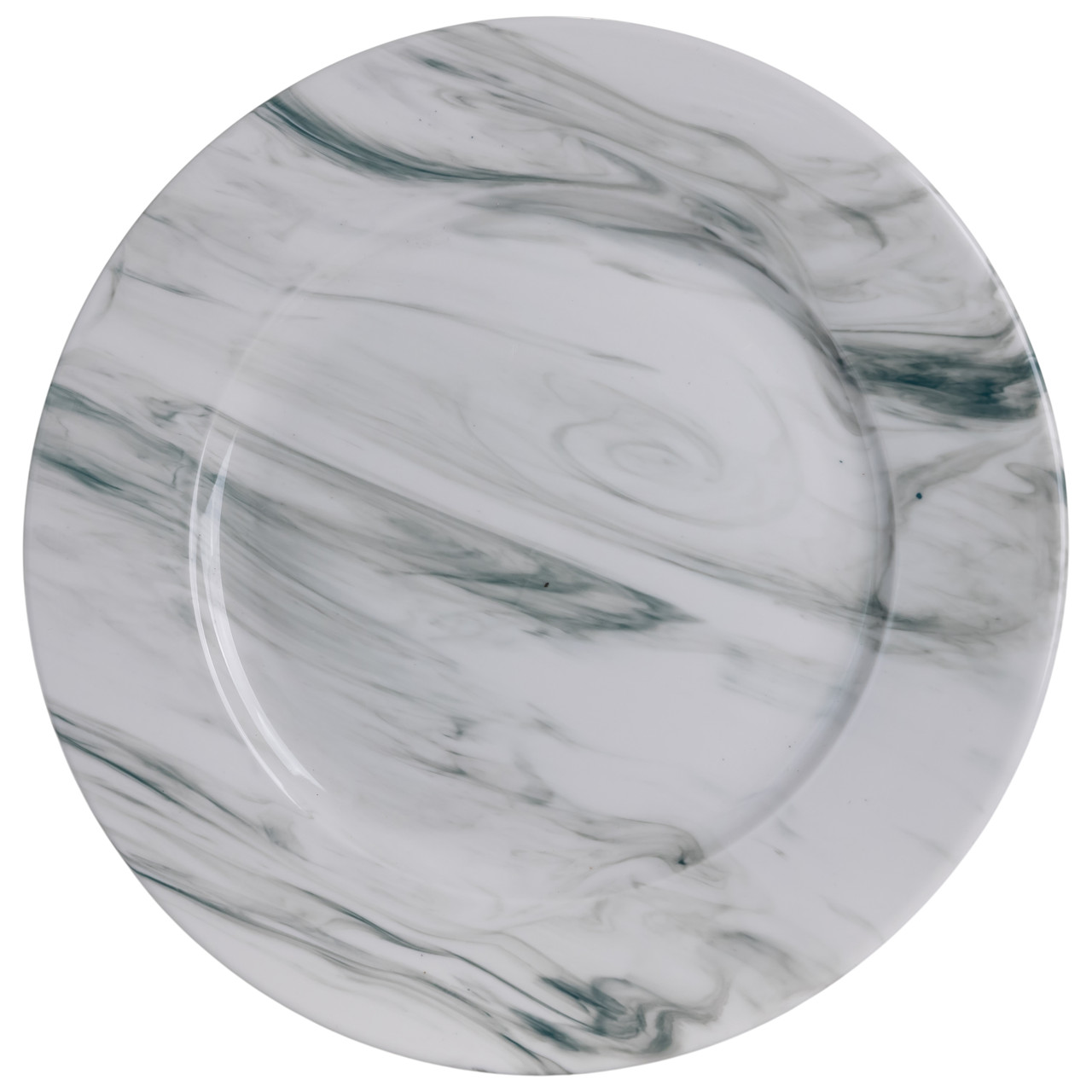 Столовий набір посуду тарілок і чашок 16 предметів на 4 персони Marmor порцеляновий, обідній столовий сервіз тарілок MD-16-2G