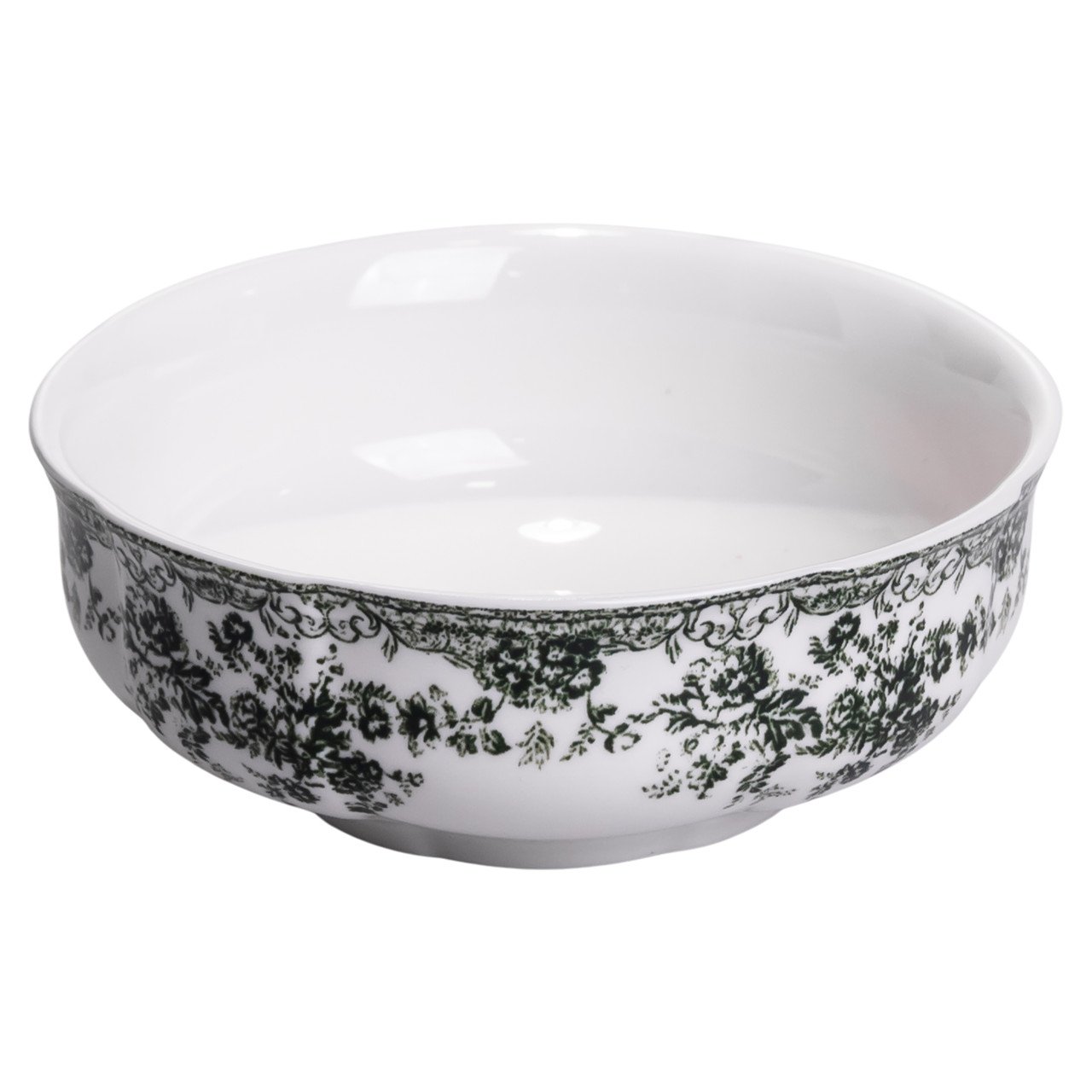 Столовий набір посуду 32 предмети на 6 осіб Vintage Elegant порцеляновий Чорний YY78-7A