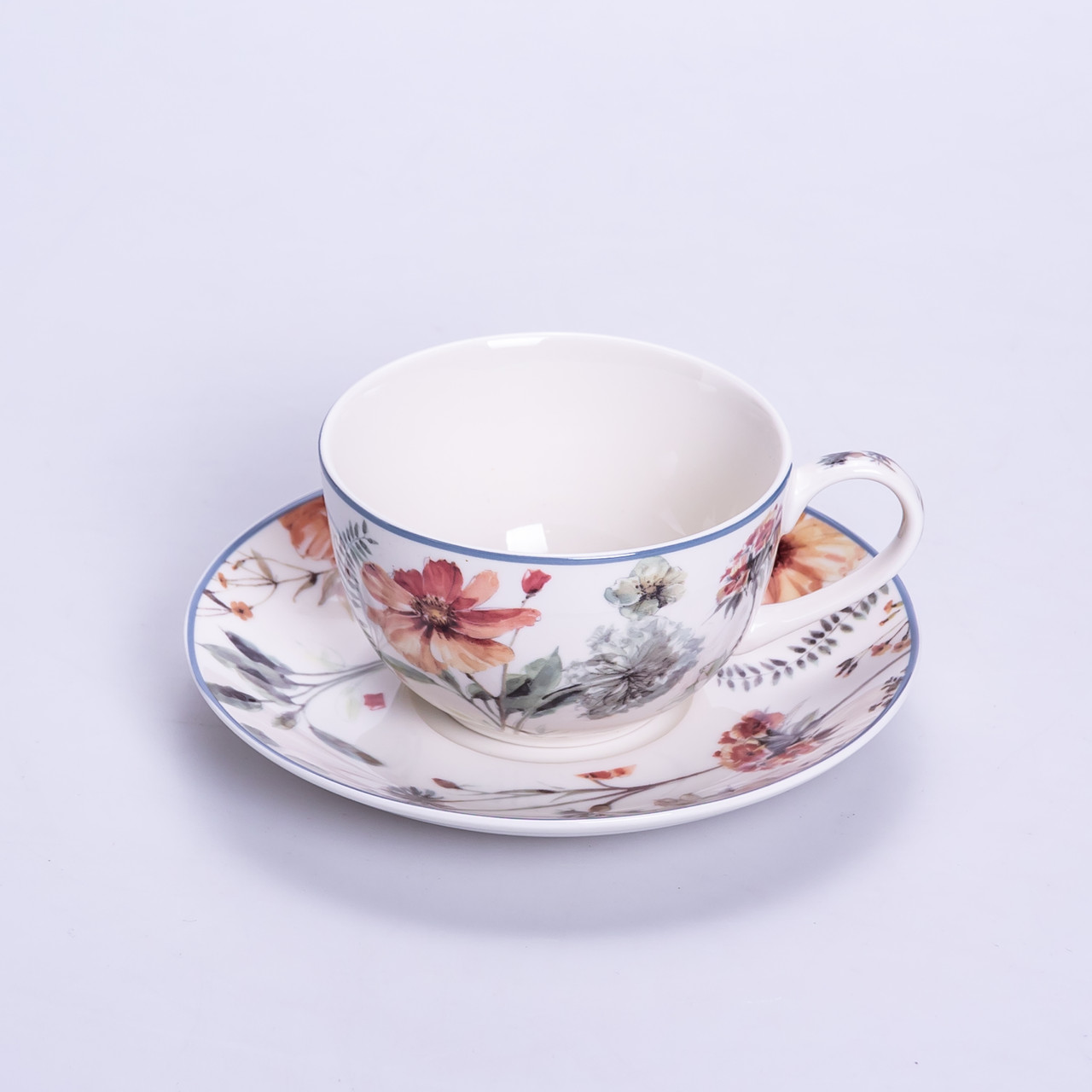 Столовий сервіз з порцеляни Fleur на 6 осіб 30 предметів HP-HK-5