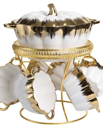 Суповой сервиз на 6 персон супница 2 (л) на подставке с бульонницами 350 (мл) ML152