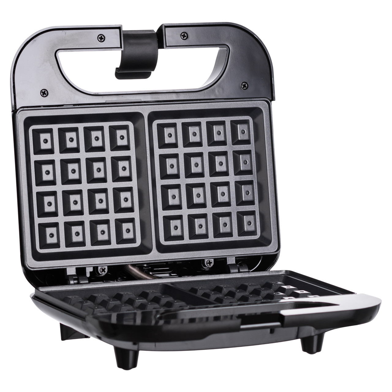 Вафельниця з антипригарним покриттям, швидким нагріванням і квадратною формою вафель 750 Вт Sokany SK-08070