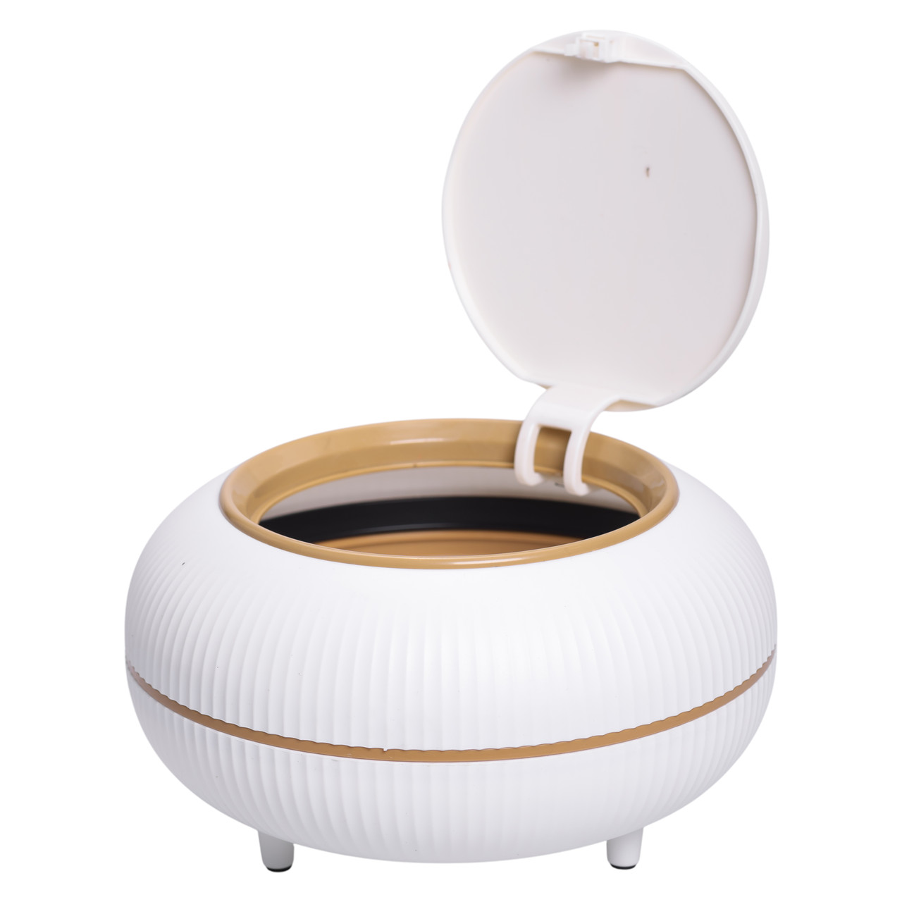 Відро для сміття настільне 23×23×13 (см) з кришкою HP-45-4