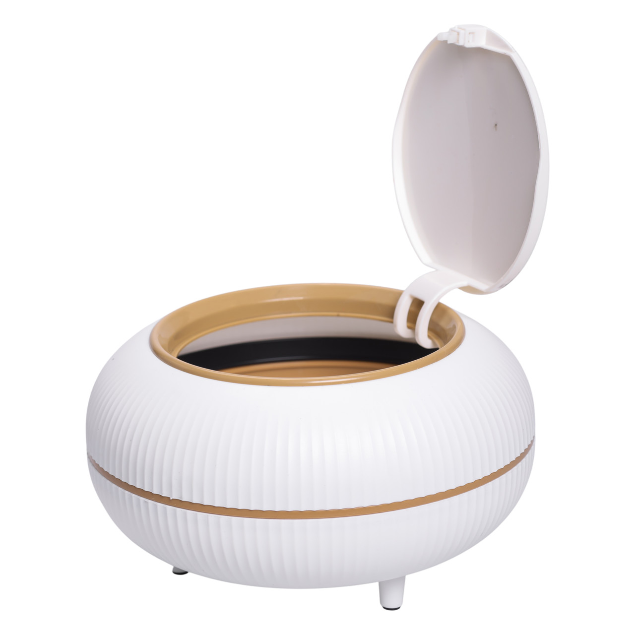 Відро для сміття настільне 23×23×13 (см) з кришкою HP-45-4